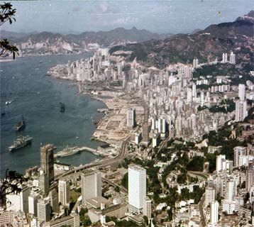 View of Hong Kong 1985 (Source: Wayne Dorough) Photo: Hong Kong 1985
